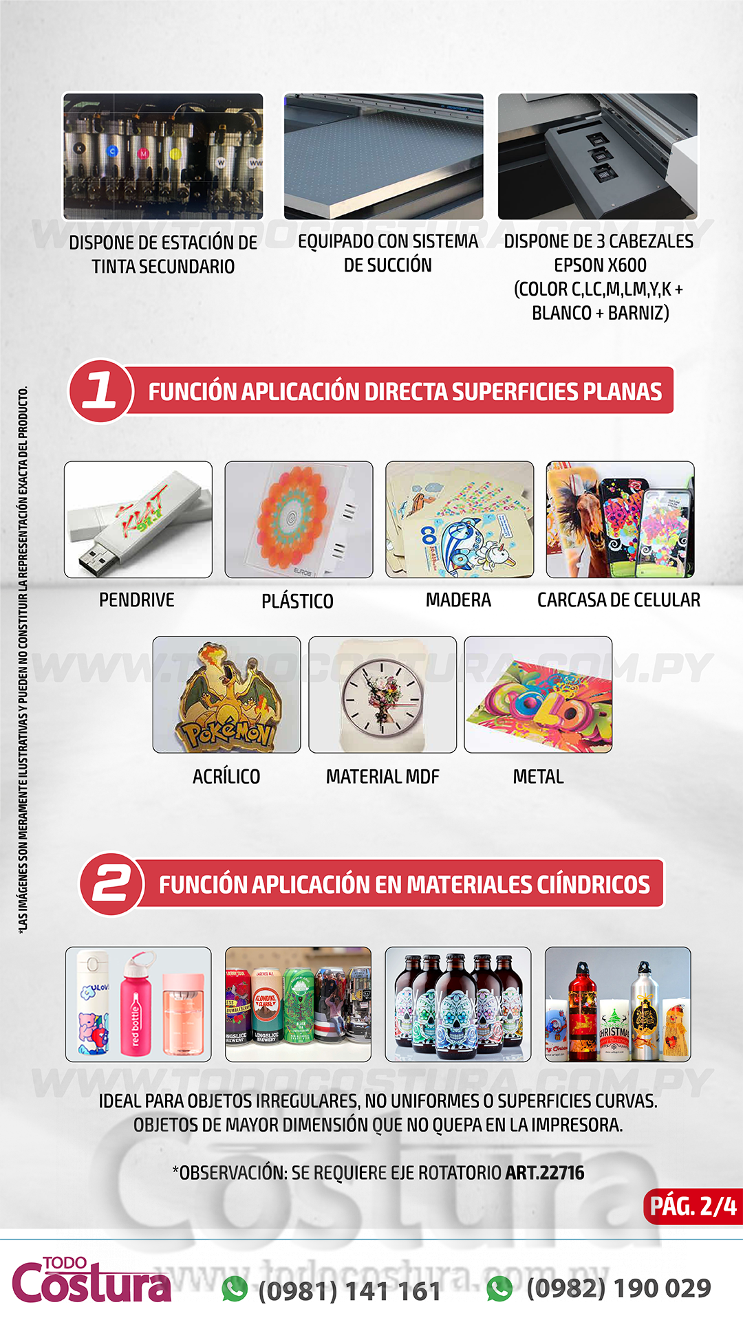 IMPRESORA UV (90X60CM) WILLPEX JS6090UV